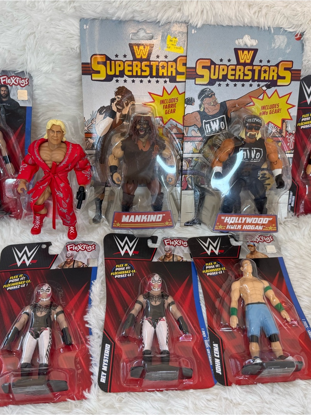 WWE Superstars and Flexfigs bundle